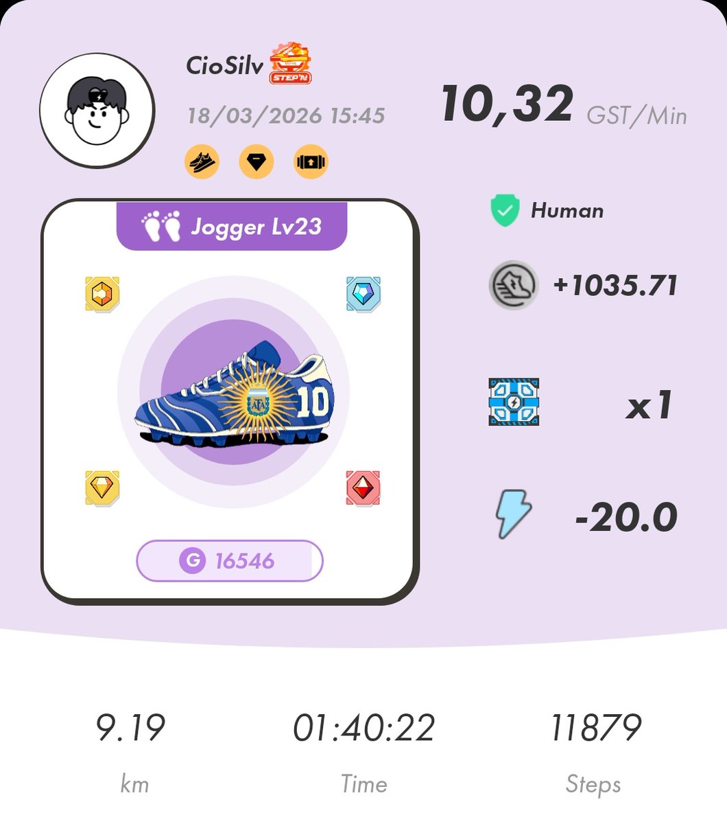 CioSilv 🏃‍♂️ 👀 | STEPN tweet media