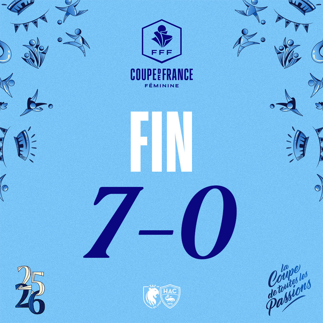 hacfem's tweet photo. Fin de parcours en quarts de finale pour nos Hacwomen qui s’inclinent contre l’@ol__lyonnes 😕

#CDFF | #OLHAC https://t.co/pciGnVJcoi