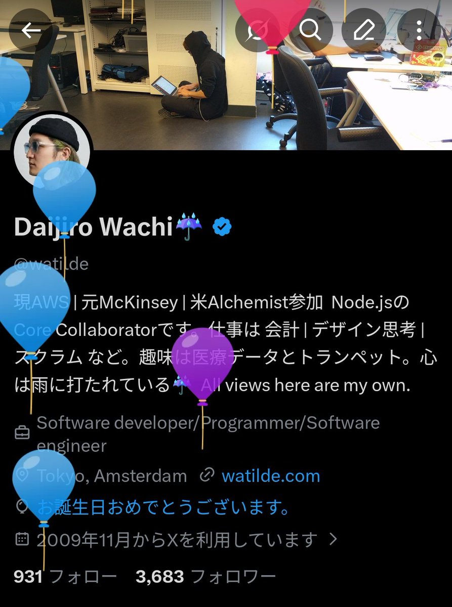 Daijiro Wachi☔ tweet media