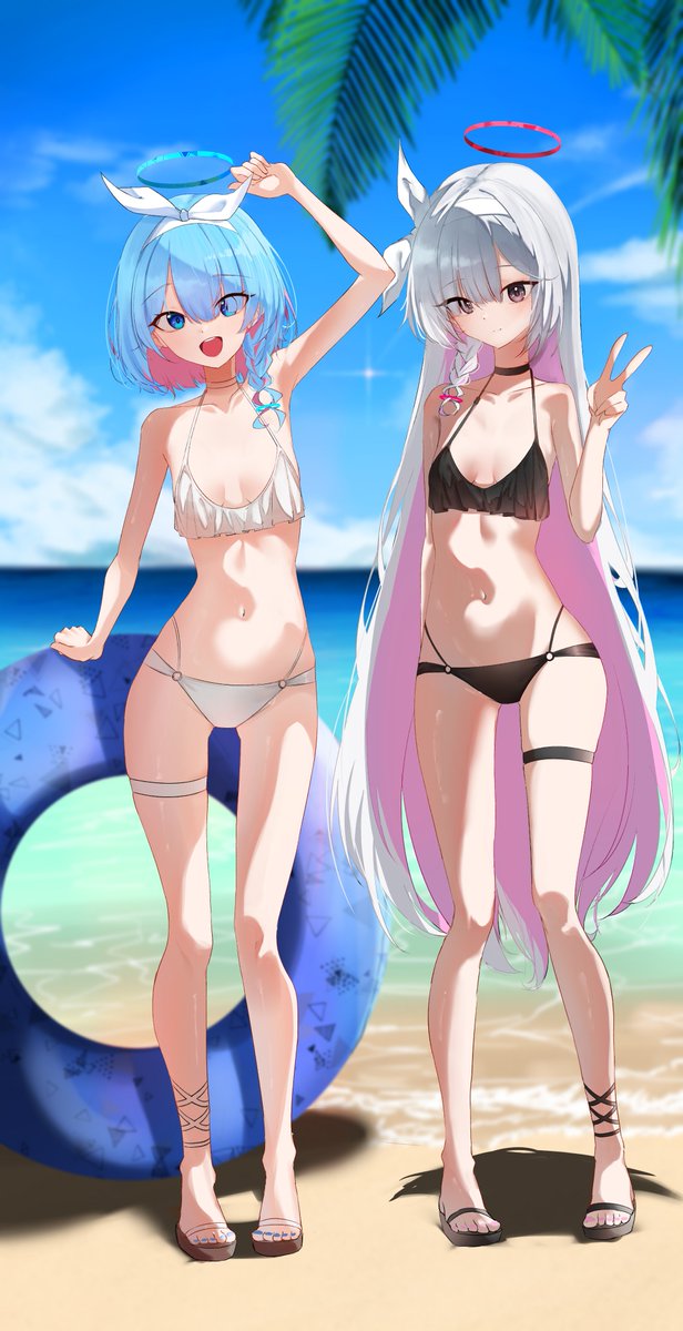 alkimist29's tweet photo. 水着アロナ+プラナ
#ブルアカ
#ブルーアーカイブ一
#BlueArchive https://t.co/7iZlX21WlO