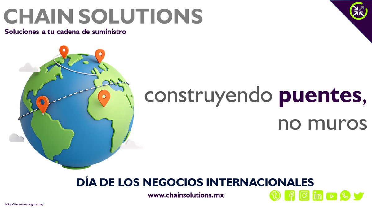 Chain_Solutions's tweet photo. 🌎Feliz Día del #NegociadorInternacional🤝
Hoy no solo celebramos a quienes llevan una idea internacional y maletín a una sala de juntas. Celebramos a la #GeneraciónZ que está redefiniendo las reglas del juego.Para todos nosotros, negociar va más allá de un trato. Es:
✨ Empatía https://t.co/oQiZ5dCGYu