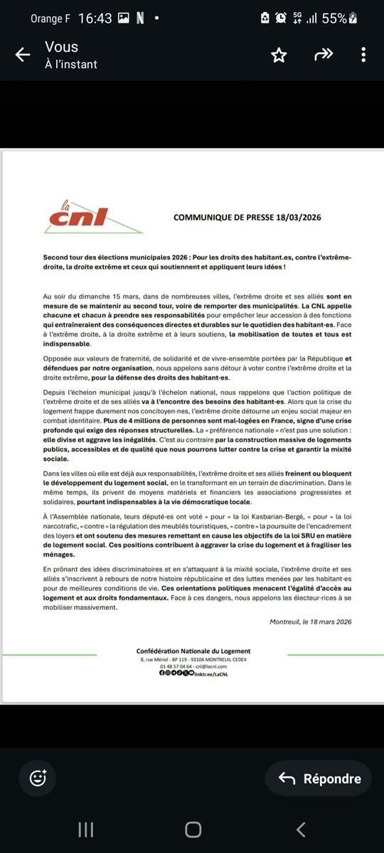 La CNL tweet media
