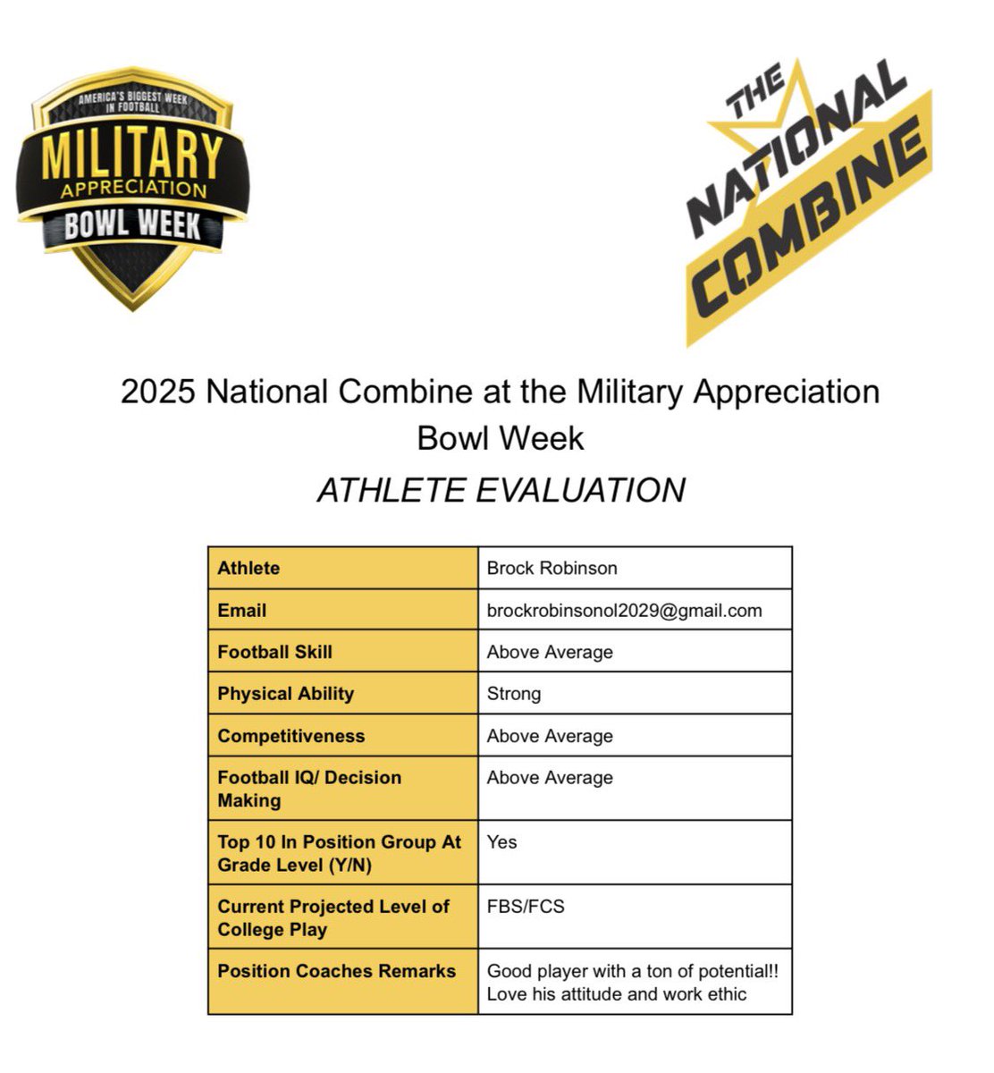 Brock Robinson tweet media