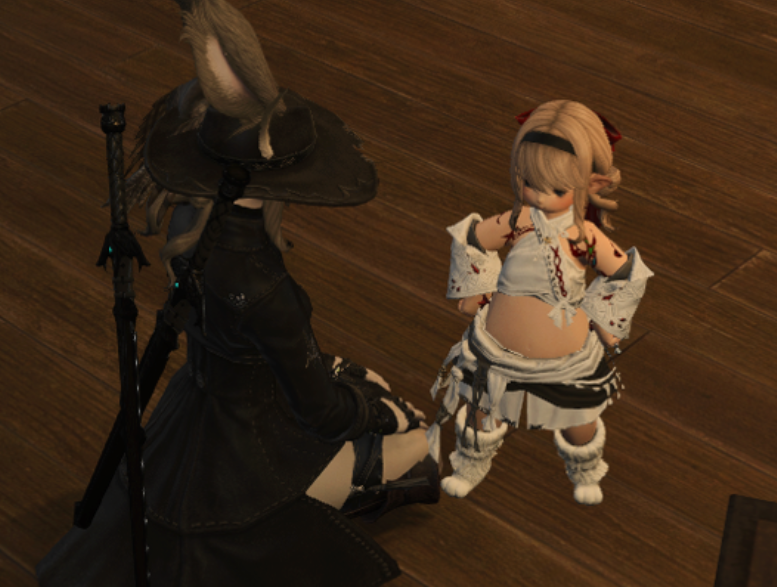 HOME0_ff14's tweet photo. 라라펠 이 발장비 너무 어이없음(P) 이 햄스터발꼬락으로 뭐할건데 https://t.co/7SsD7tZhJy
