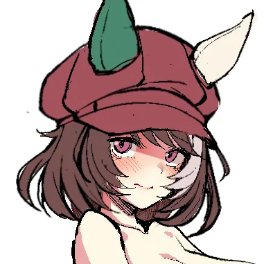 マルシュ WIP 服は後で やっぱり三白眼キャラが好きだな