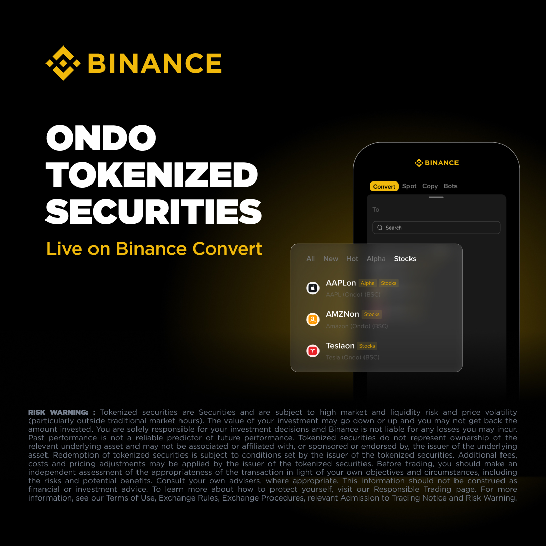 Binance tweet media