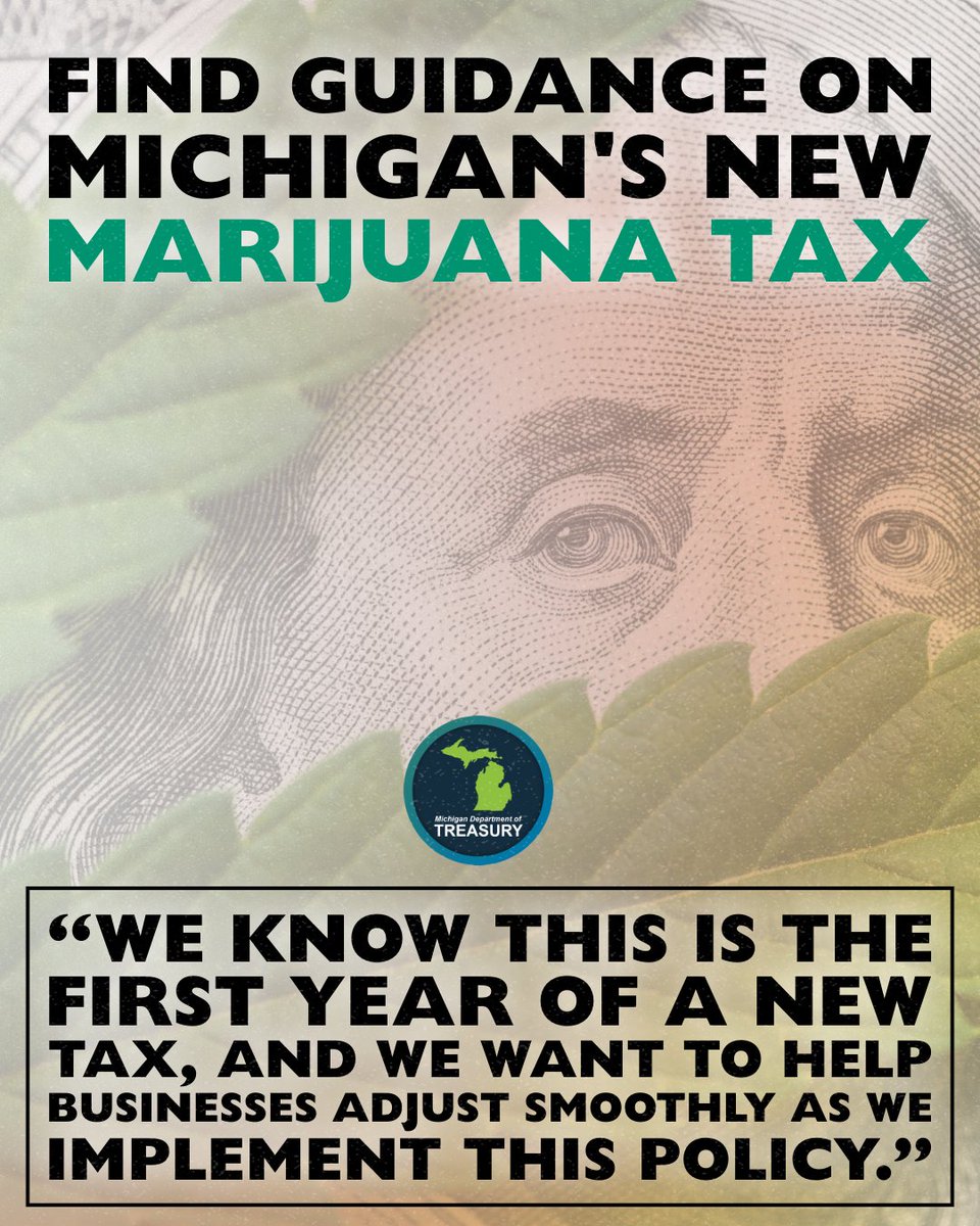 Michigan Department of Treasury tweet media