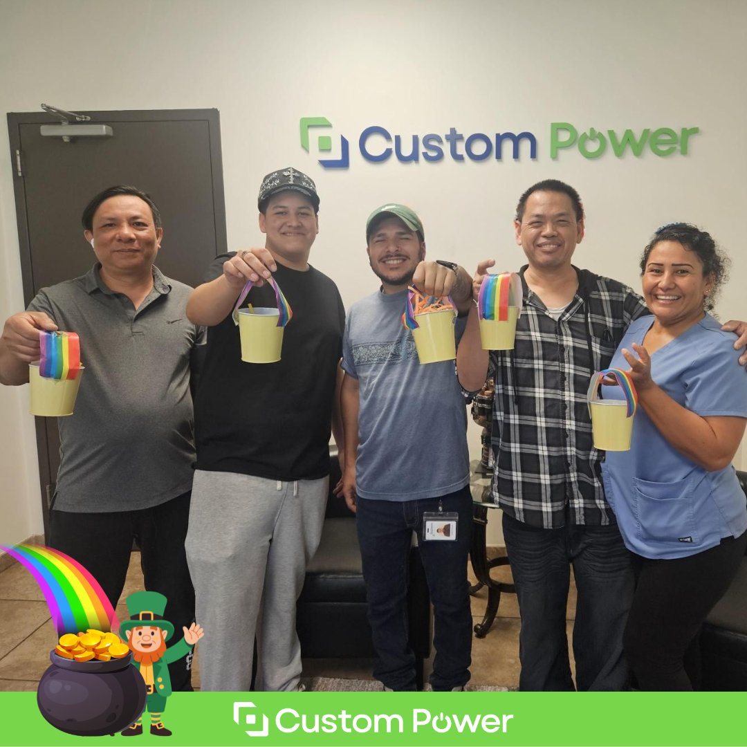 A mischievous leprechaun paid us a visit for St. Patrick's Day! 🍀 He hid a few 'pots of gold' and we're  excited to congratulate our lucky winners. Their pots were filled with chocolate gold, a little bit of luck, and the real treasure: some handy gift cards! Congrats to them!