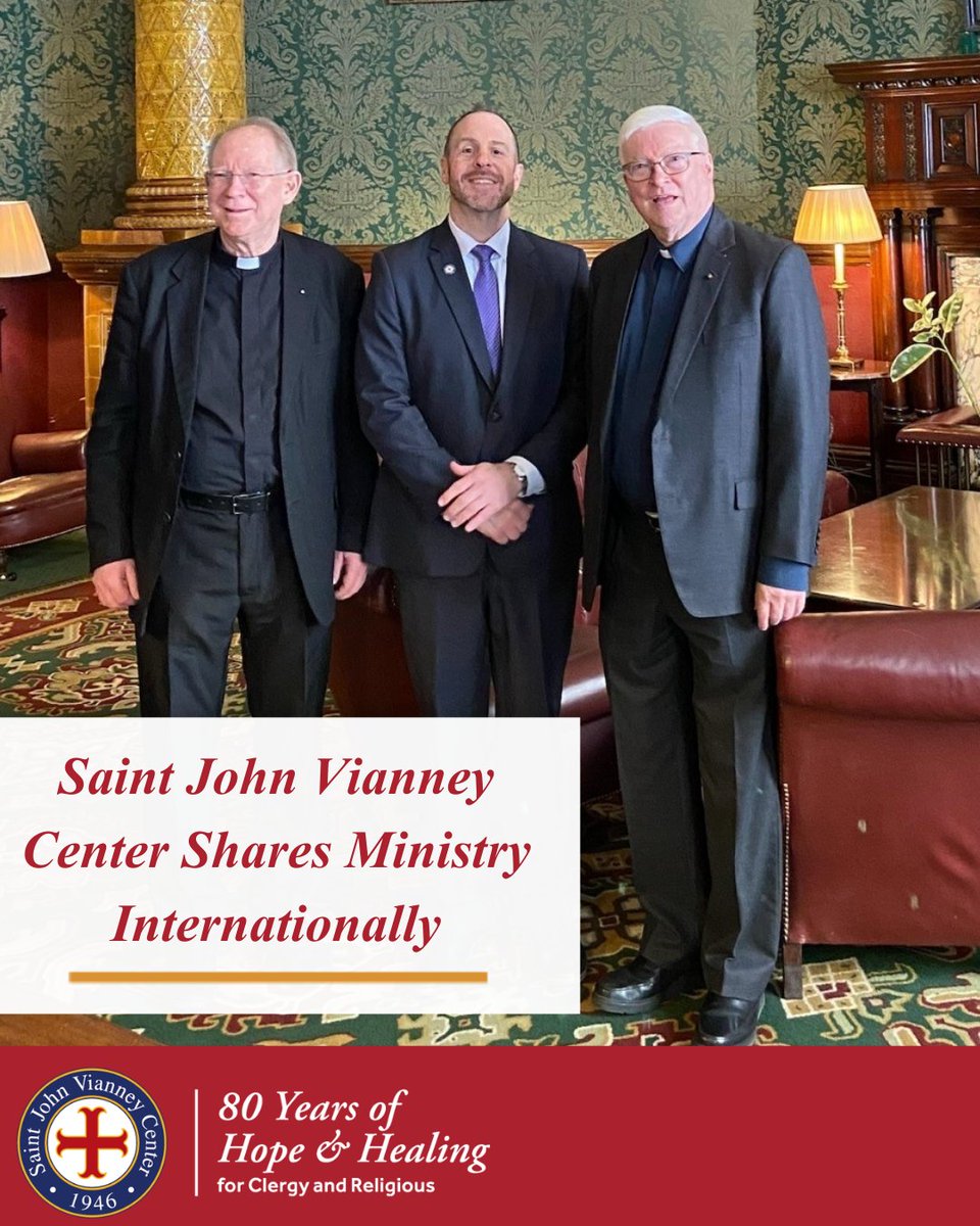 Saint John Vianney Center tweet media