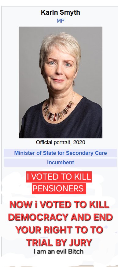 Another evil bitch for you to vote out when the time comes.   31