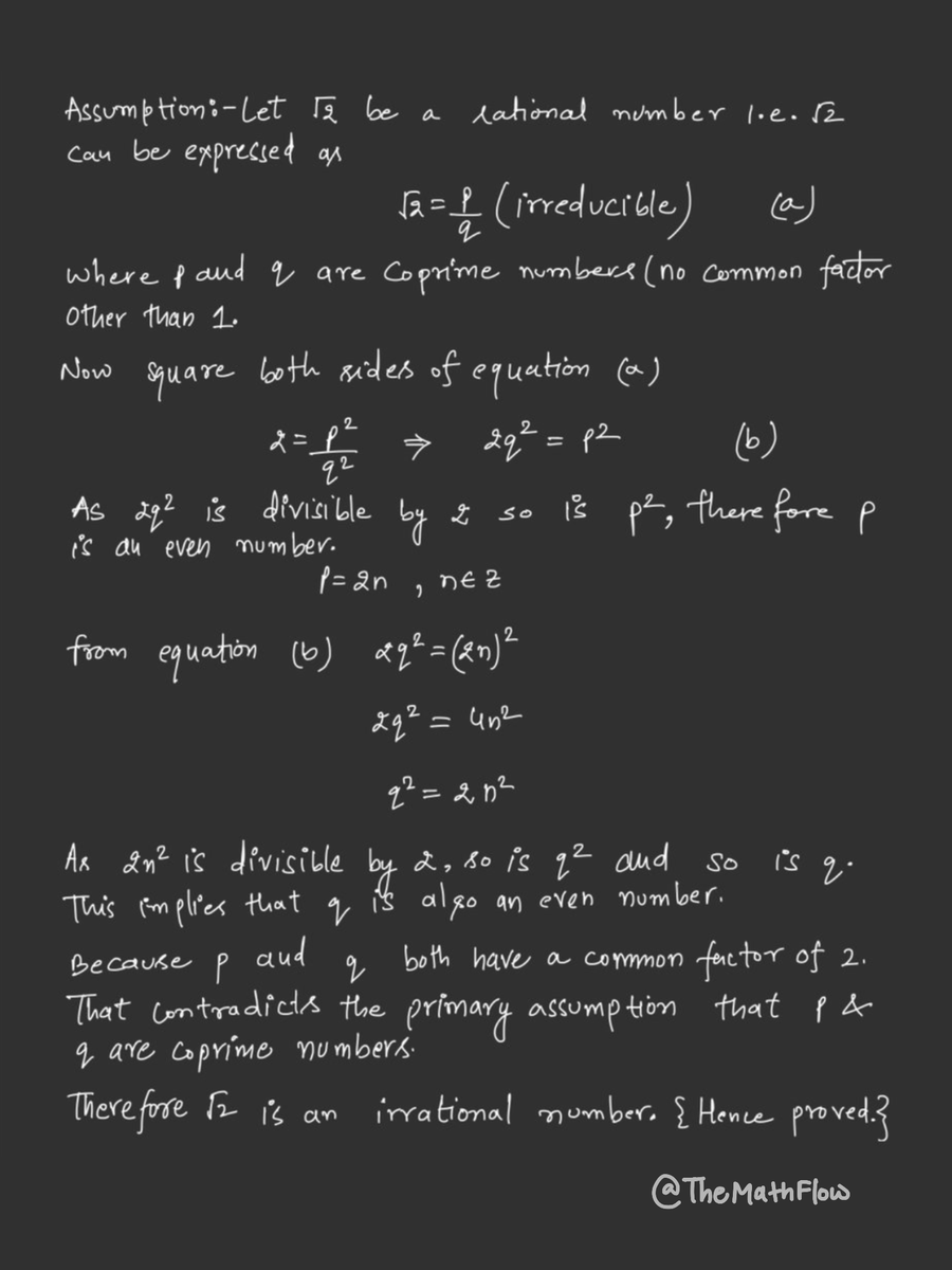 The Math Flow tweet media