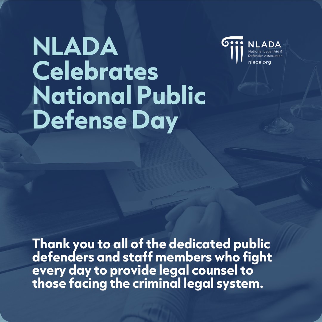National Legal Aid & Defender Association tweet media
