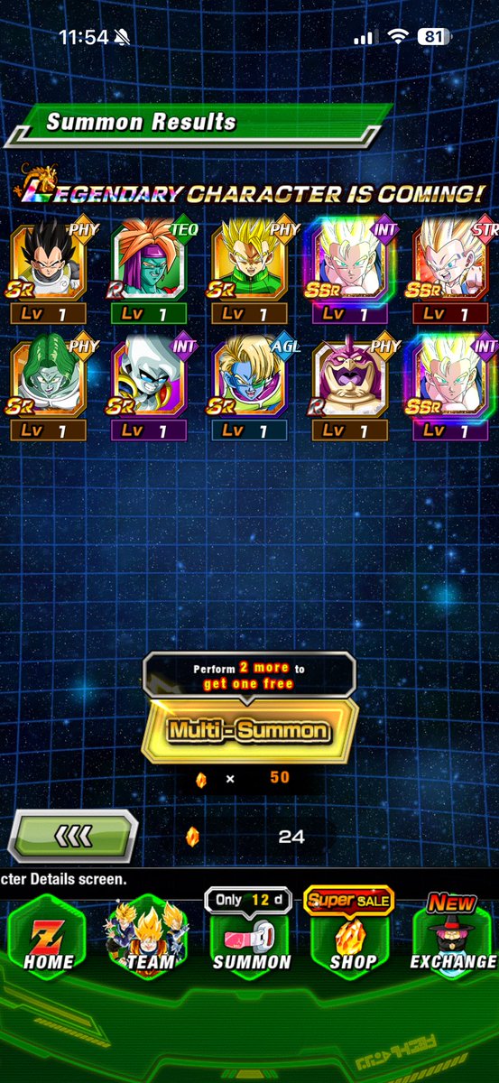 Jeff__Games's tweet photo. It wasn’t Vegeta, but now my Gohan is 79%, how should I build him? https://t.co/Ga4SYJsvop