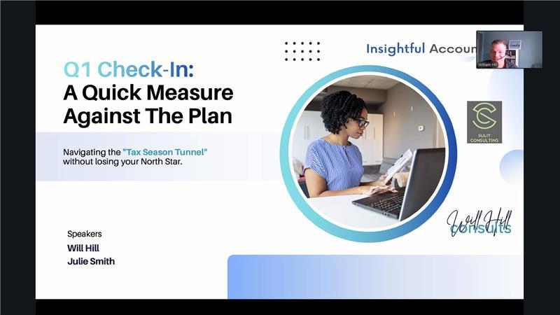 InsightfulActnt's tweet image. LIVE NOW — Don’t miss this quick Q1 reality check

Are you actually on track… or just busy?

👉 Join now: hubs.li/Q047mZDY0

#PracticeManagement #AccountingFirm #Bookkeepers #Accountants