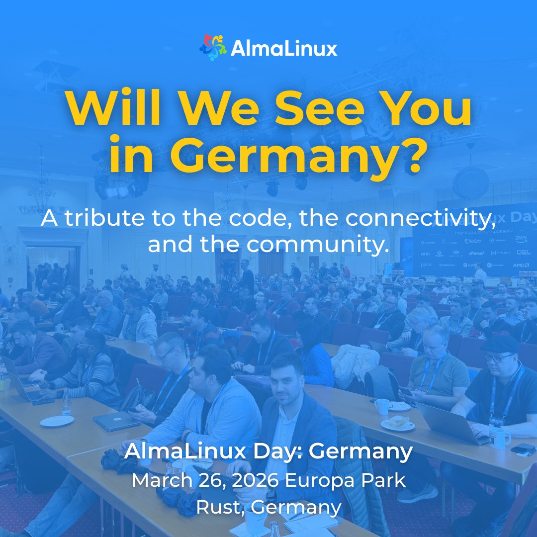 AlmaLinux tweet media