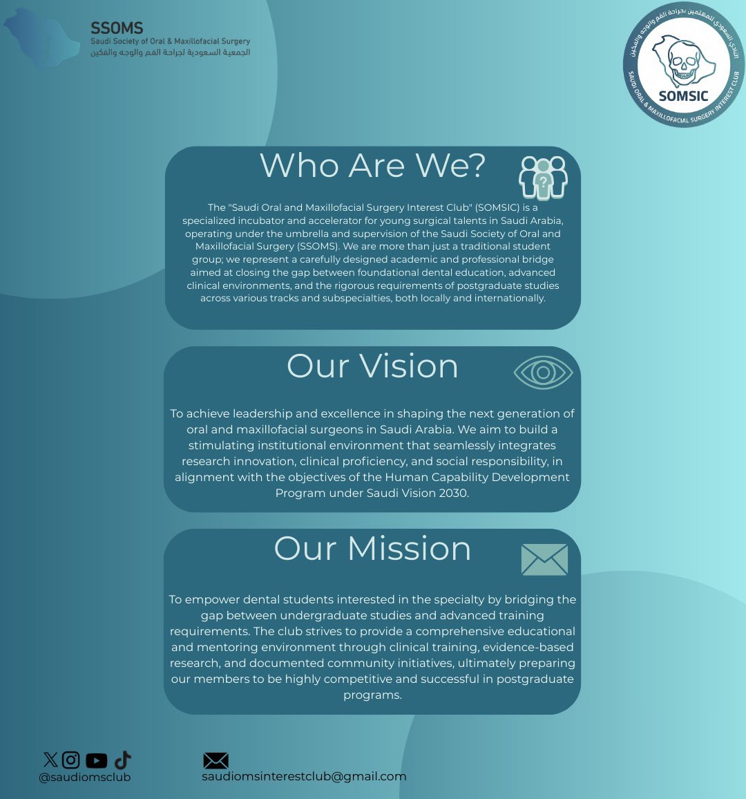 Saudi Oral & Maxillofacial Surgery Interest Club tweet media