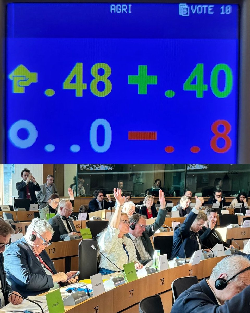 BBB_EUropa's tweet photo. Deze AGRI-stemming is een eerste belangrijke stap vooruit voor de veehouderijsector en de leefbaarheid van het platteland.

Aan dit rapport heb ik de afgelopen periode volop meegeschreven en onderhandeld, en het resultaat is een grote politieke overwinning voor de boeren en voor BBB.

Terwijl anderen praten over het afbouwen van landbouw, leveren wij oplossingen. Niet extensiveren maar innoveren. En dit is pas het begin.
- Jessika van Leeuwen @jessikavanlee24 

Lees hier👇:
https://t.co/l3q7fBl5hD