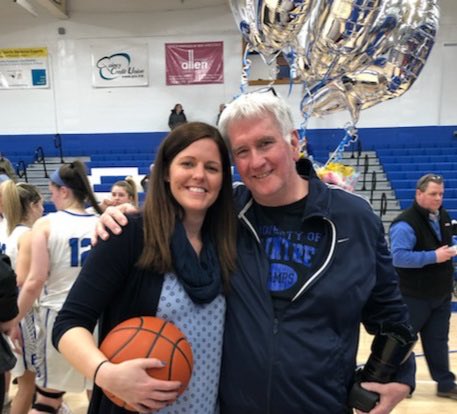 wamptown's tweet photo. @CoachKristenMcD You brought a gift to the game with your coaching style &amp; your personality.  One of the best ever. We (in Braintree) know how Norwood feels right now. But tell them don’t even think about Kelley. 🤣. Best wishes Coach!!! https://t.co/zrkLTnVlT4