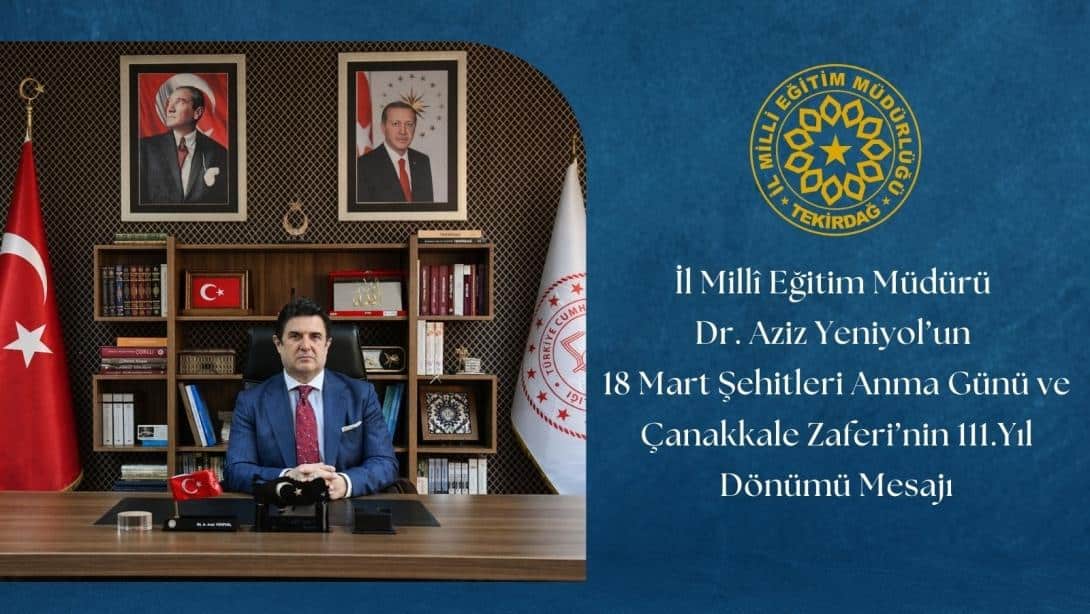 Tekirdağ İl Millî Eğitim Müdürlüğü tweet media