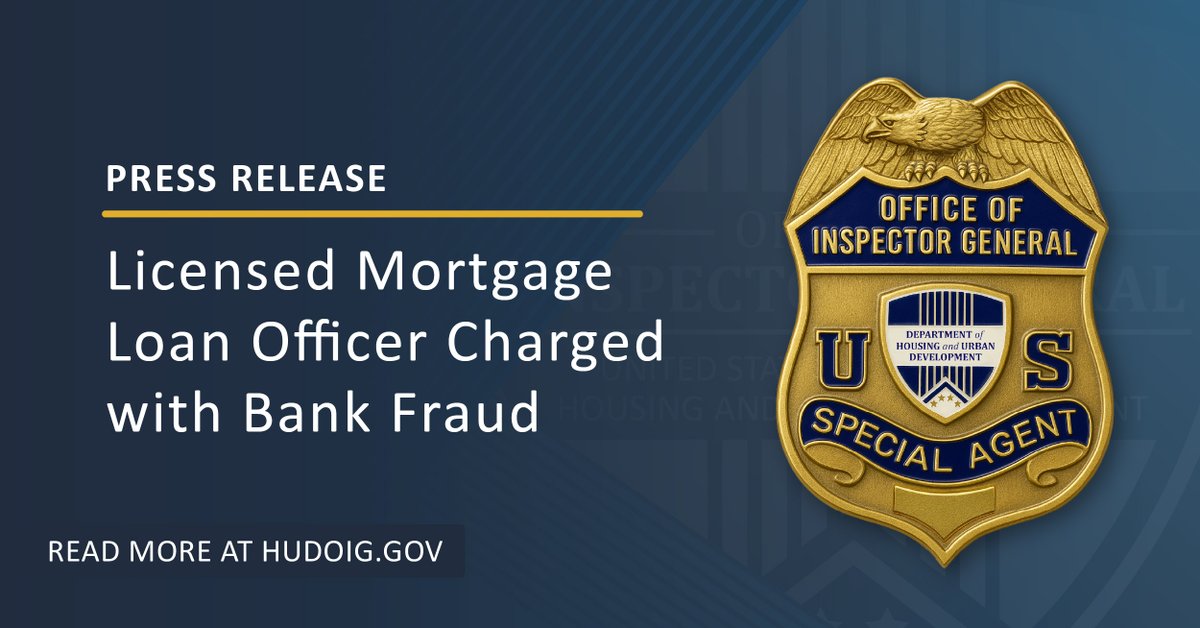 HUD Office of Inspector General tweet media