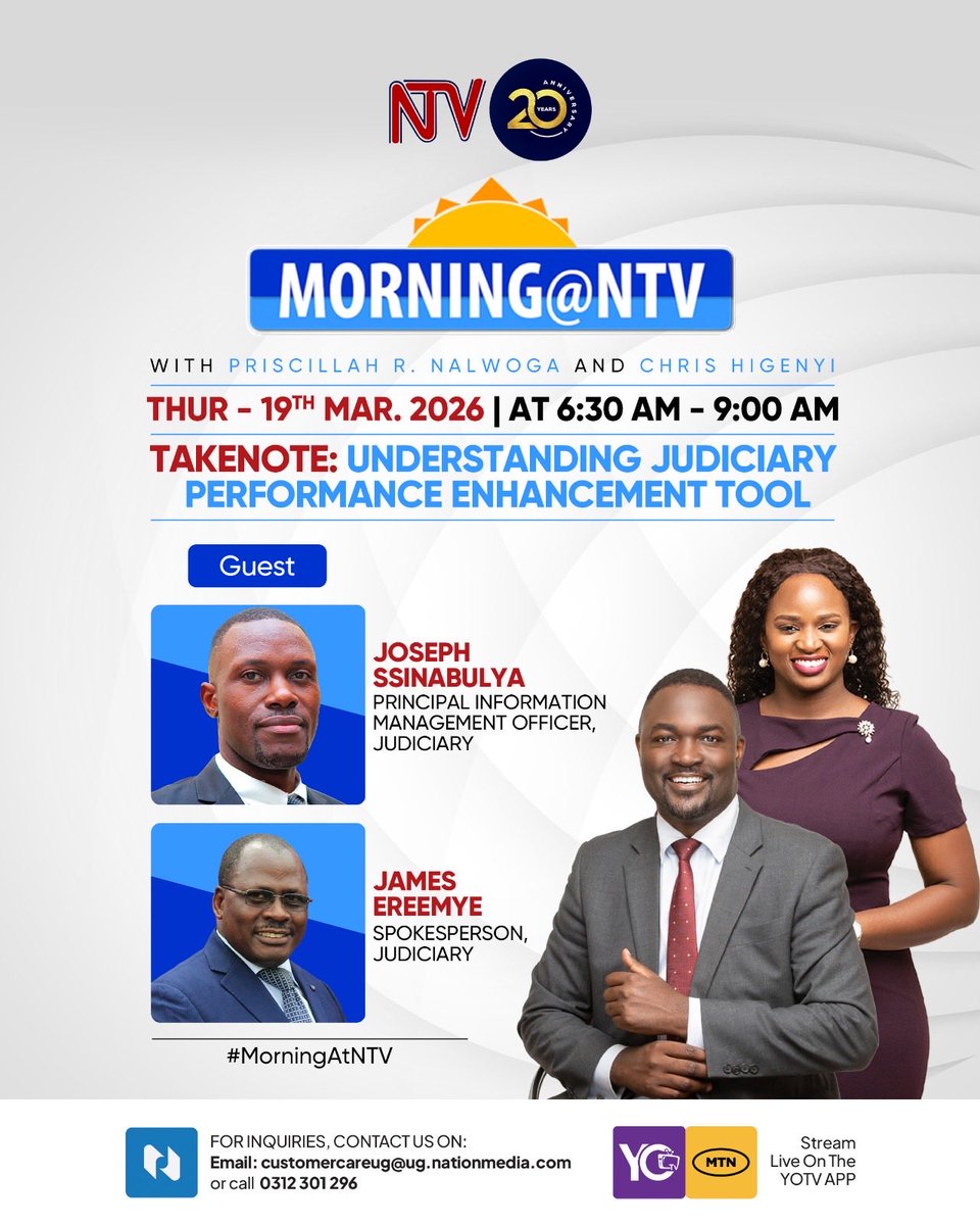 Judiciary Uganda tweet media