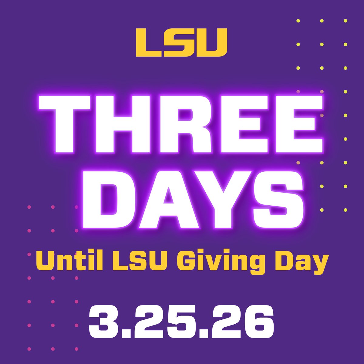 LSU Foundation tweet media