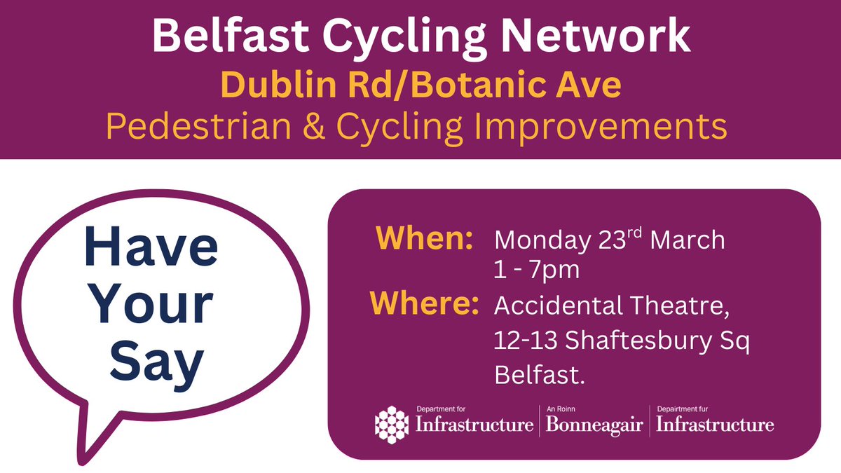 Department for Infrastructure tweet media