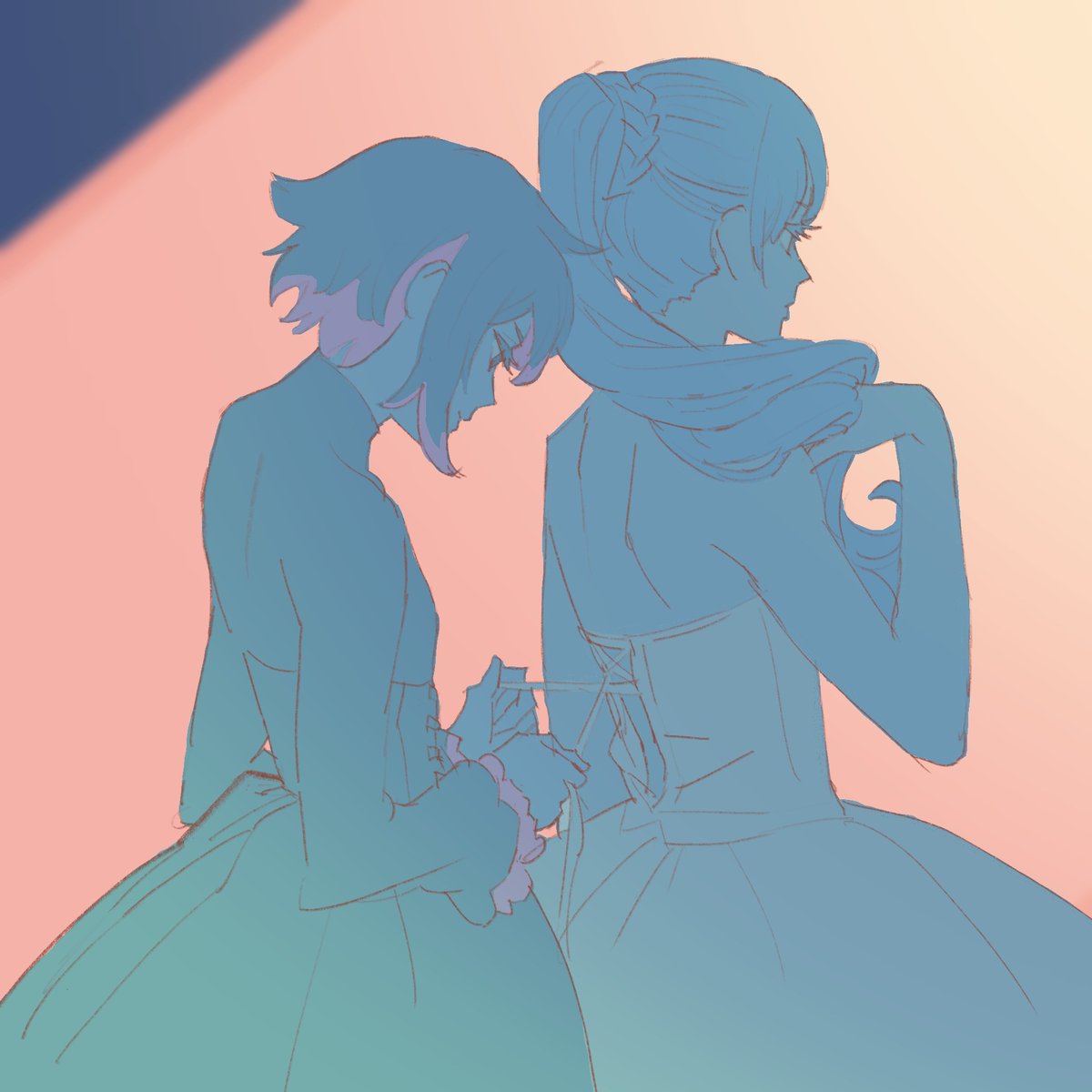 Dian011424's tweet photo. Getting ready for the dance ❄️🌹✨

Art by @55bata6rou!

Here the link: https://t.co/XGQtMtPGdP https://t.co/DDkvjl1XGo