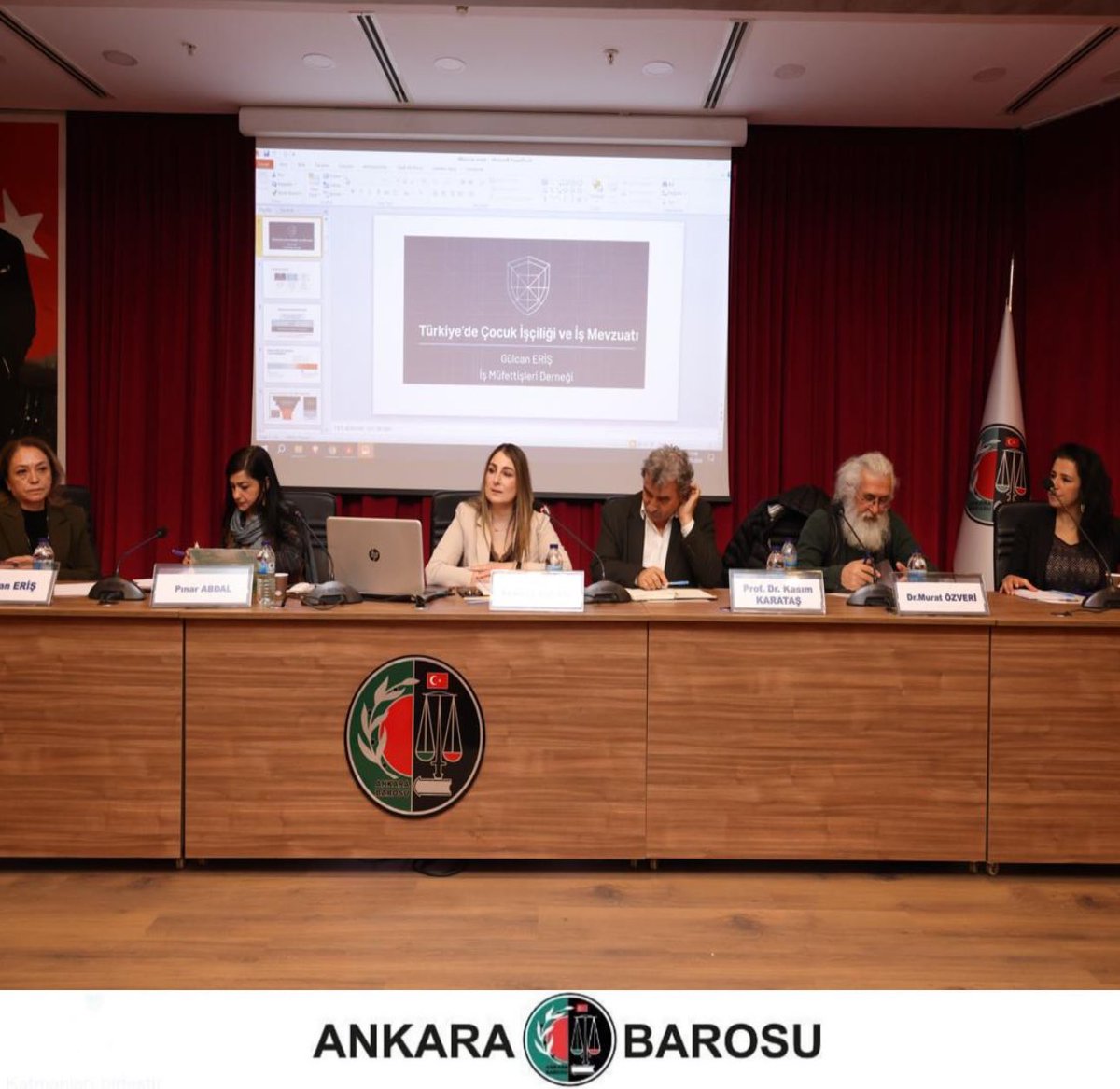 ankbarochm's tweet photo. 14.03.2026 tarihinde merkezimiz ve İş ve Sosyal Güvenlik Hukuku Kurulu işbirliğinde düzenlenen kıymetli konuşmacılarımız,ülkenin dört bir yanından gelen meslektaşlarımız ve değerli katılımcılarımız ile Çocuk İşçiliği ve MESEM Çalıştayı’nı gerçekleştirdik. https://t.co/r4CPMq742F