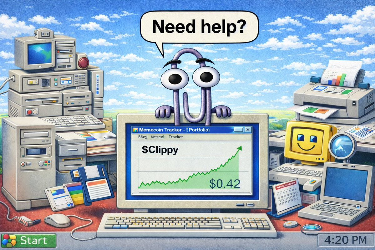 Believe in $CLIPPY 📎 tweet media