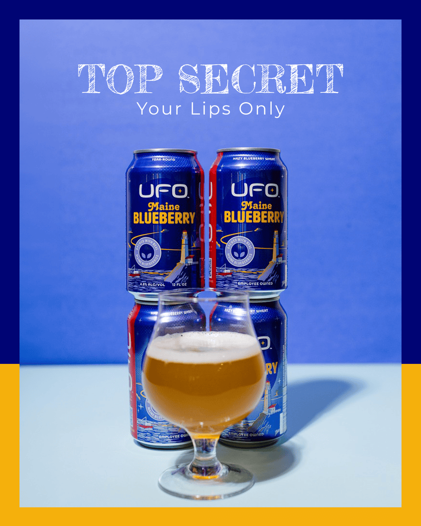 TennesseeCrown_'s tweet image. This one is CLASSIFIED FRESH: The @ufobeers Main Blueberry Hazy Wheat Ale! Fresh and crisp, with medium body and a wave of sweet blueberry flavor. 

#Blueberry #WheatAle #UFO