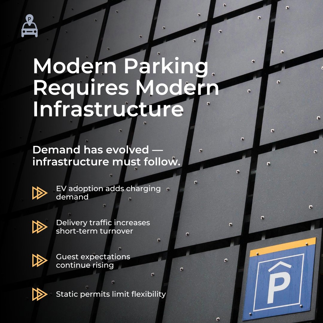 ParqEx's tweet image. EV growth. Delivery volume. Higher guest expectations. Parking complexity is increasing — fast.

If your system hasn’t evolved, you’re managing modern demand with outdated tools.
ow.ly/LfQM50YgFrH

#SmartParking #EVParking #Operations #ParkingOperations #ParkingManagement