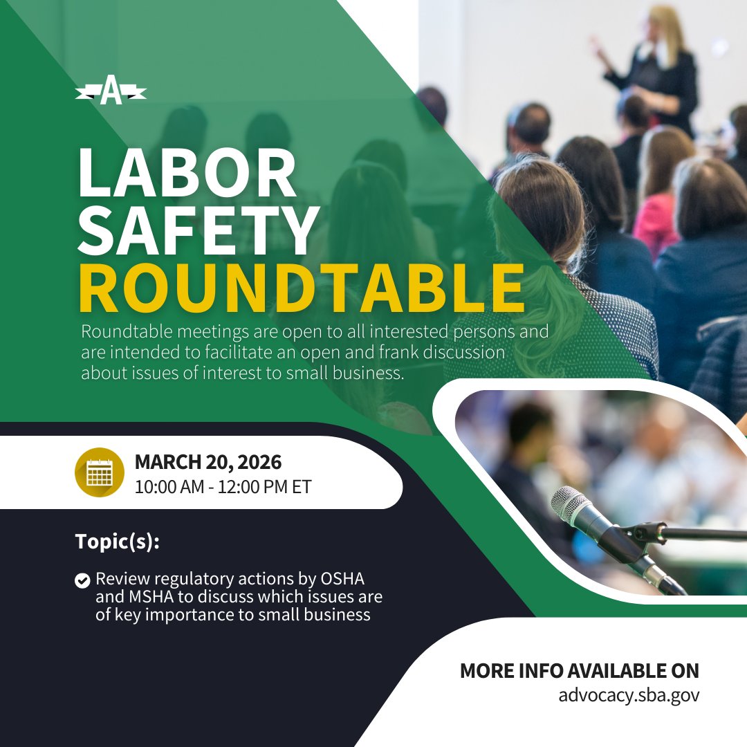 Office of Advocacy tweet media