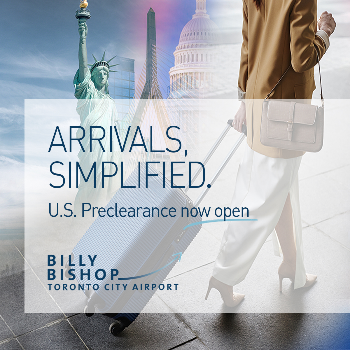 BBishopAirport's tweet photo. Save time on your next U.S. trip! Billy Bishop Toronto City Airport now offers @CBP Preclearance, making your journey smoother and faster. Details here: https://t.co/bBZ4HkHOSS
#Preclearance #AirTravel #TorontoToUS #TravelTips #YTZ https://t.co/JYwicOn62x