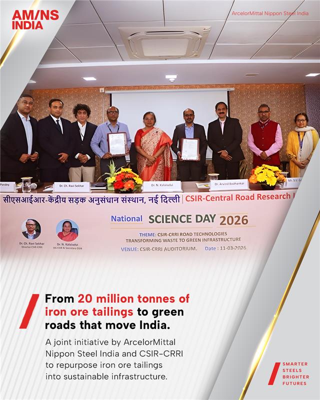 ArcelorMittal Nippon Steel India tweet media