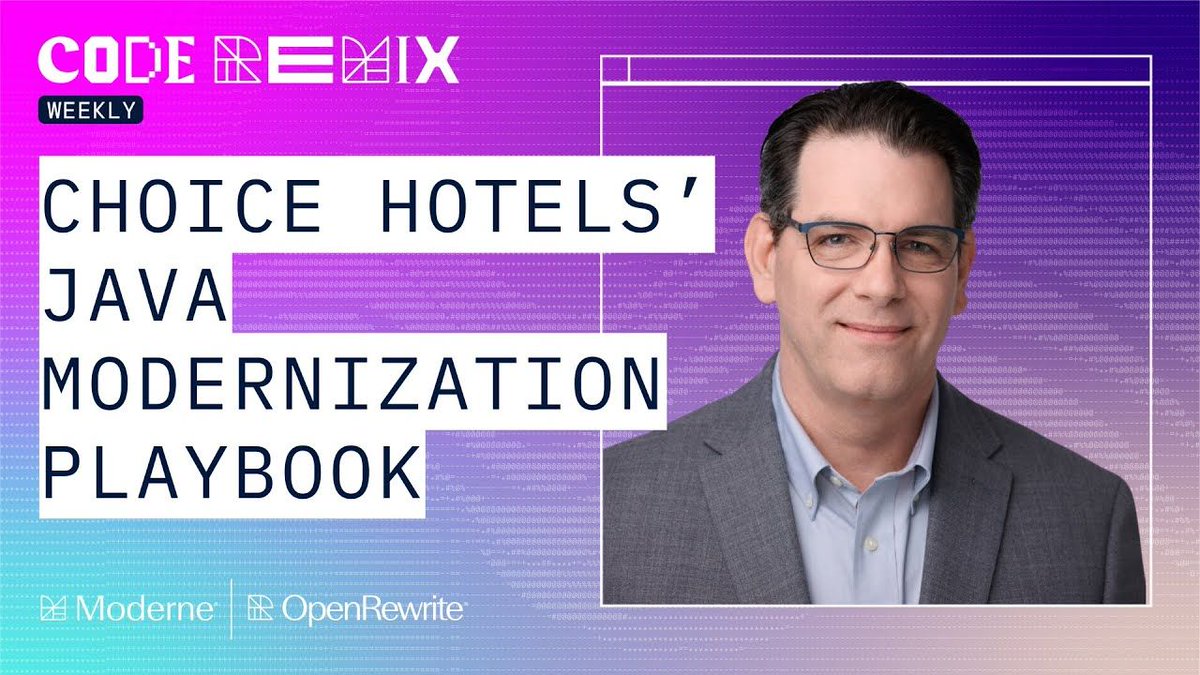 OpenRewrite by Moderne tweet media