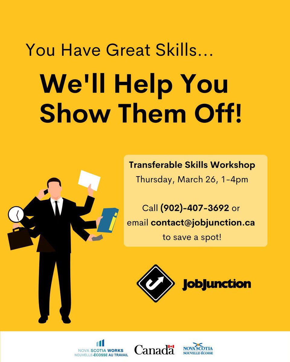 Job Junction - Nova Scotia Works Halifax tweet media