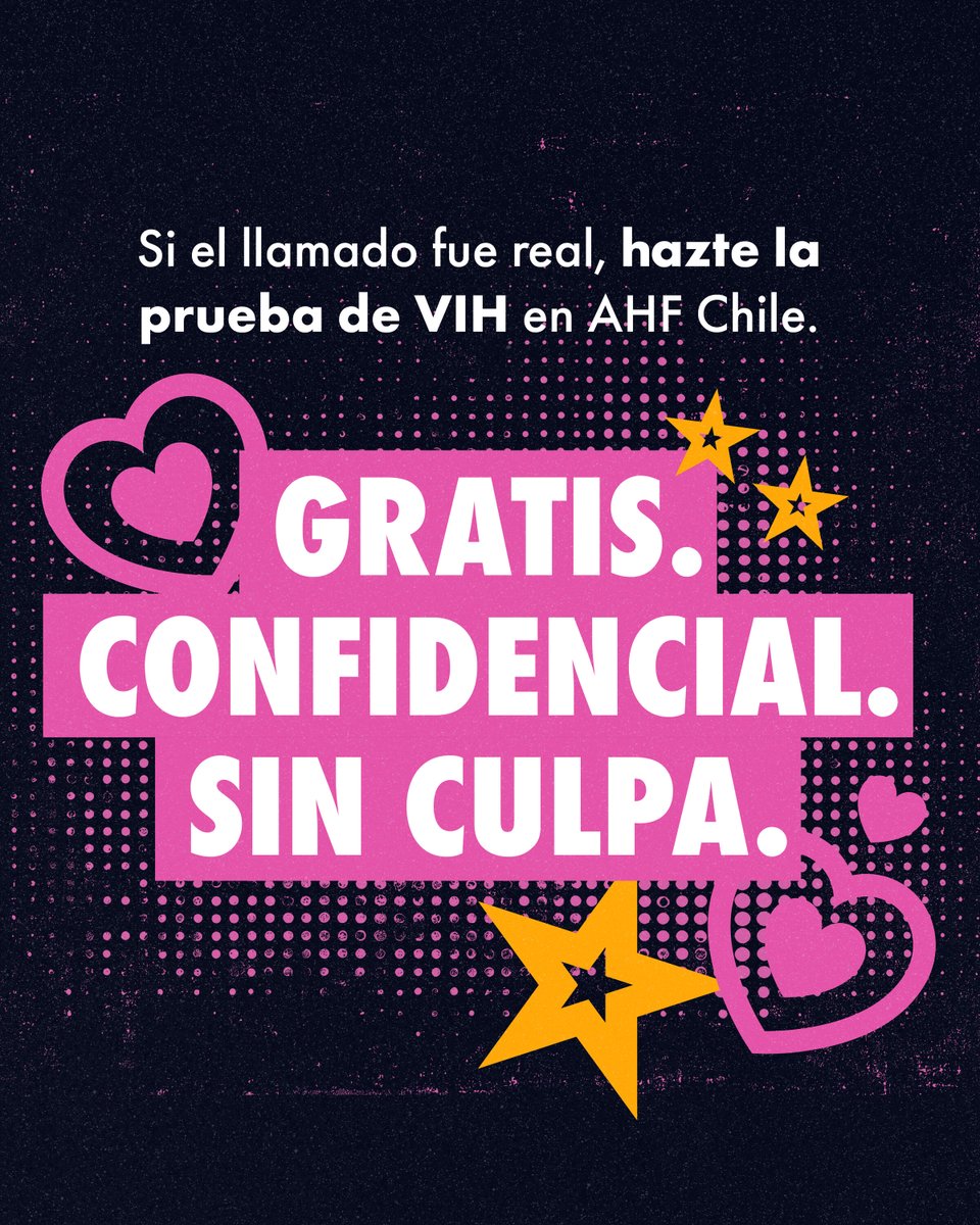 AHF Chile tweet media