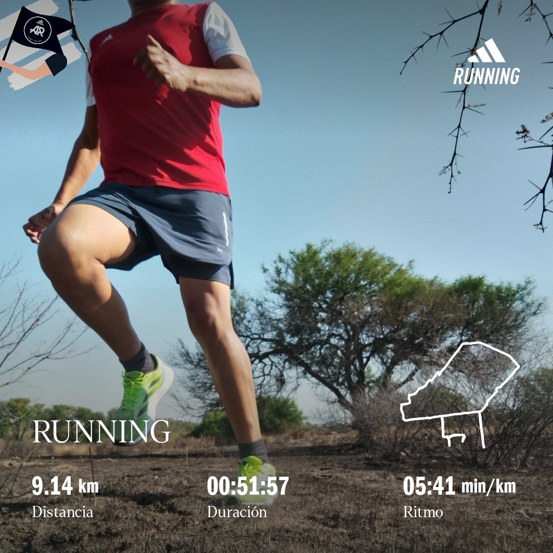 En días buenos entrena fuerte, en días malos entrena más f-u-e-r-t-e 🏃🔥 El sol al full a estás horas ☀️