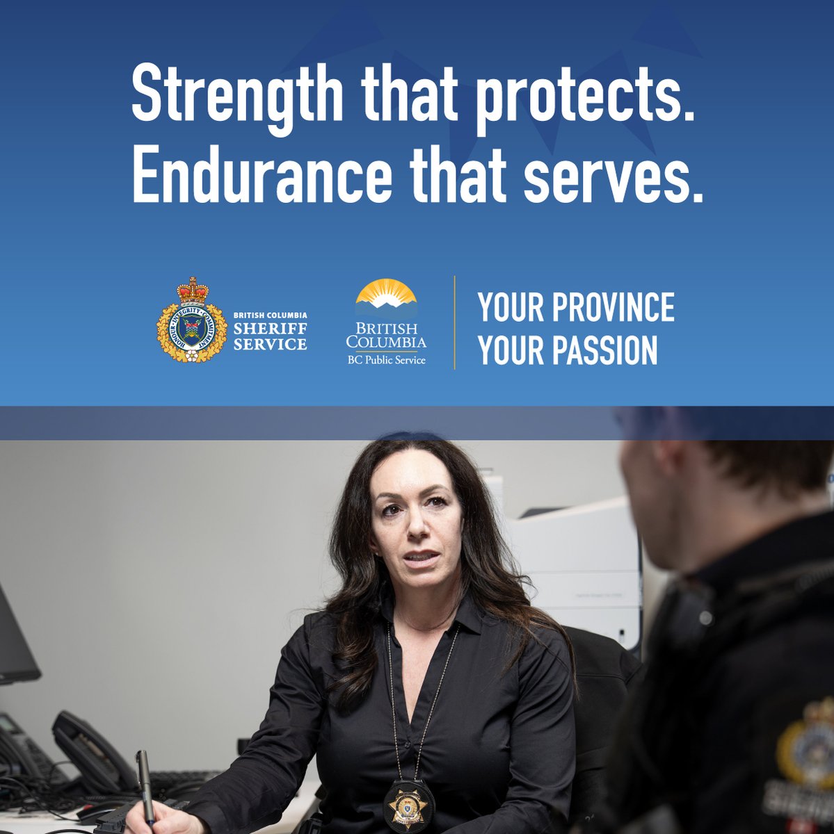 British Columbia Sheriff Service tweet media