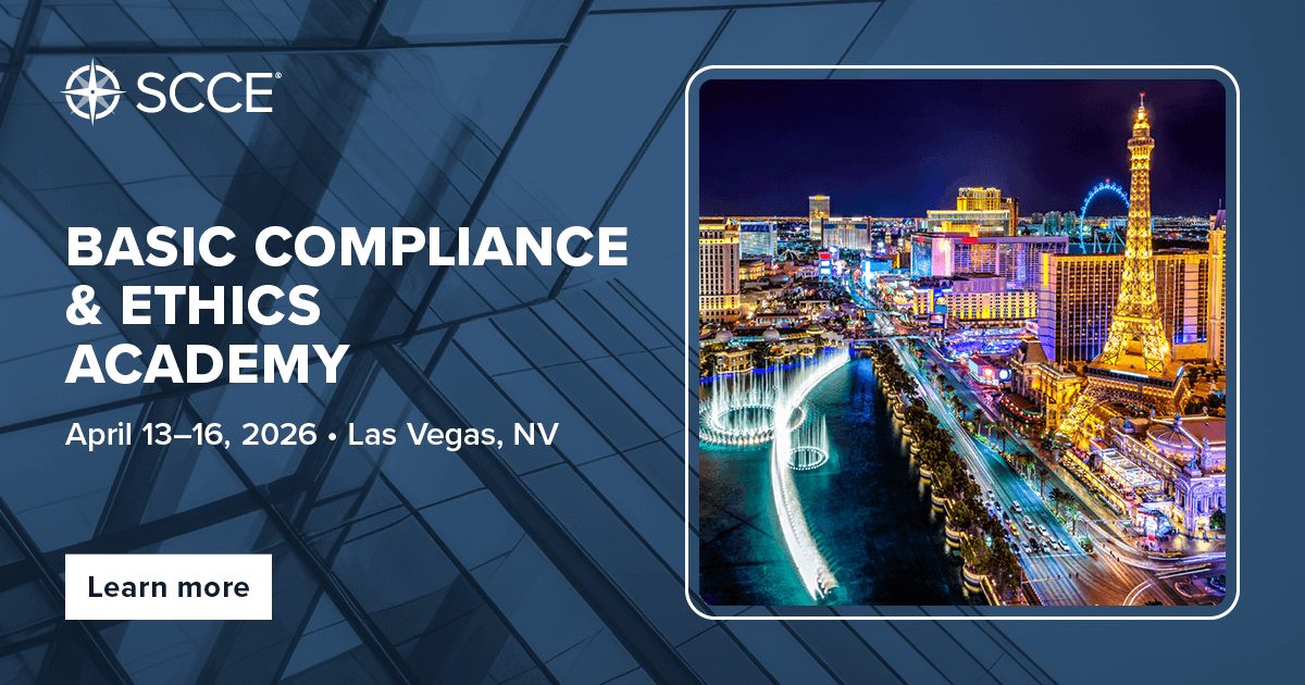 Society of Corporate Compliance and Ethics (SCCE)® tweet media