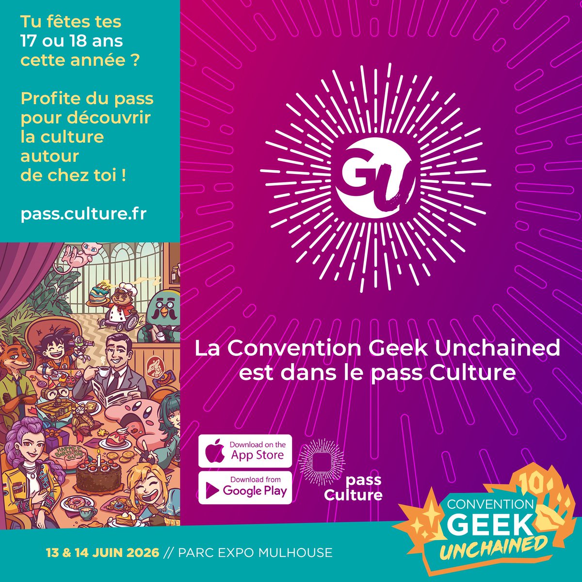 Association Geek Unchained tweet media