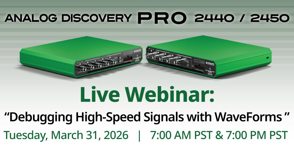 Digilent tweet media