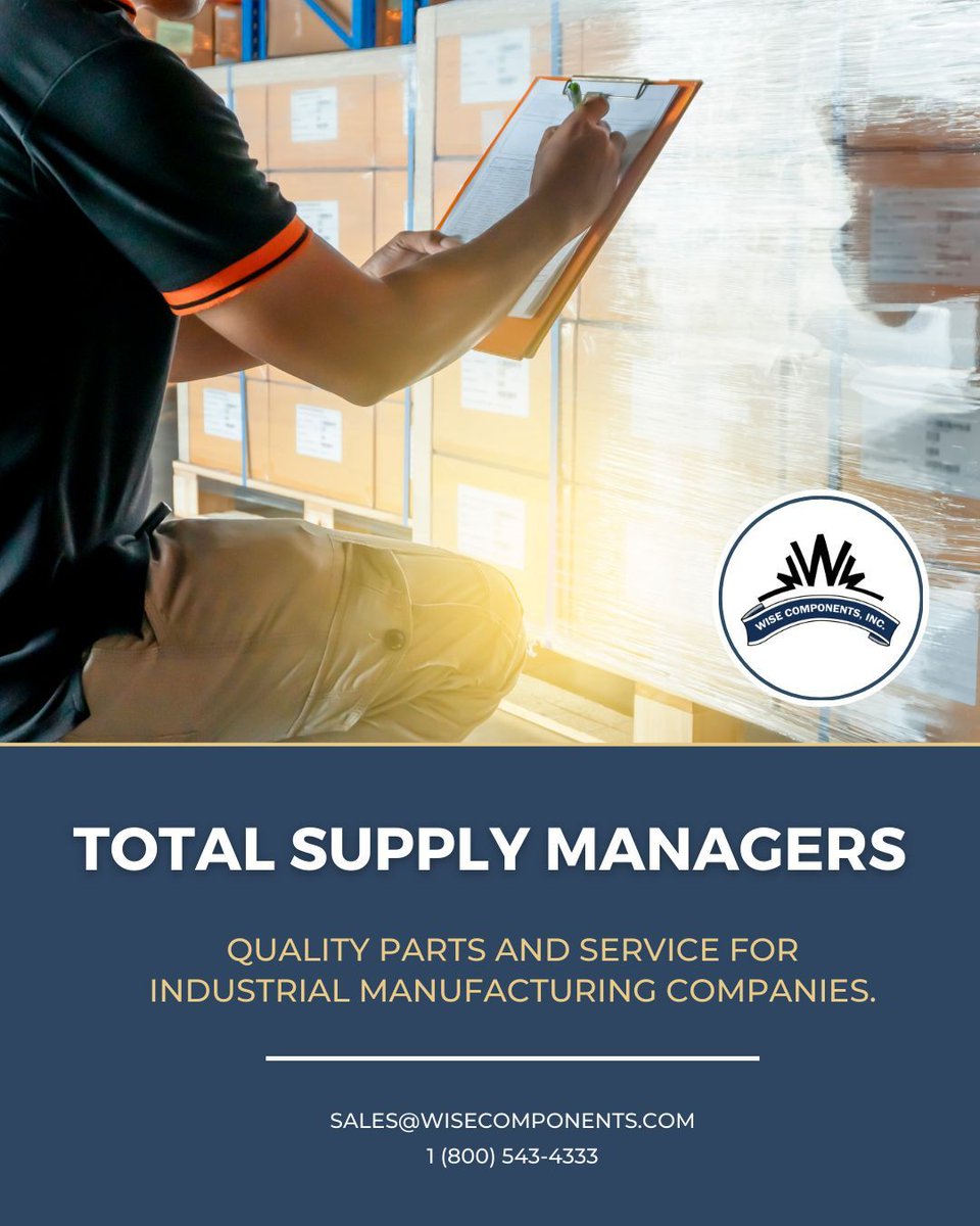 Avoid nightmares with Wise Components, the Total Supply Managers. ⚙️📦 

Our quality management system ensures perfect material planning. Contact us for top-notch procurement! Call 1-800-543-4333. 

#MaterialPlanning #WiseComponents