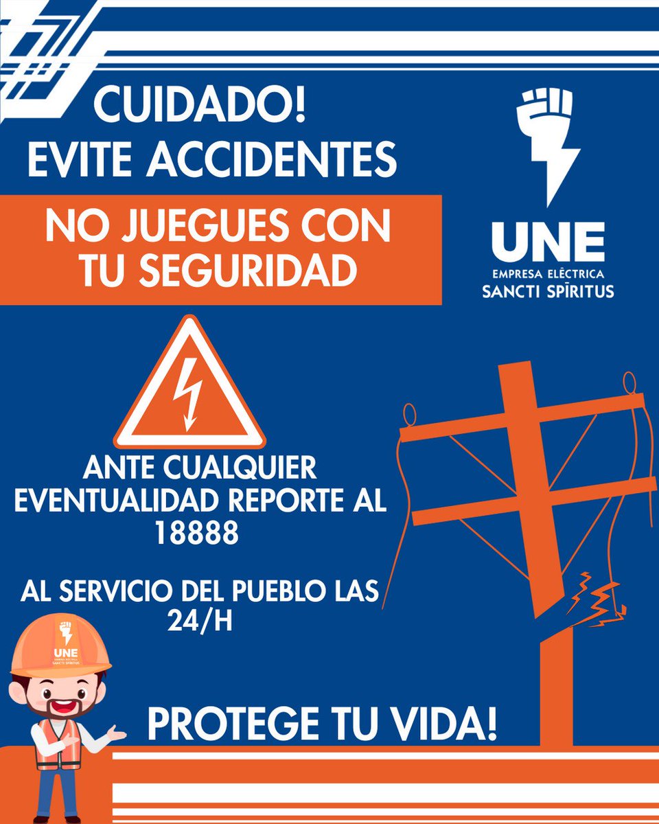 . #SanctiSpíritusEnMarcha #EléctricosEspirituanos