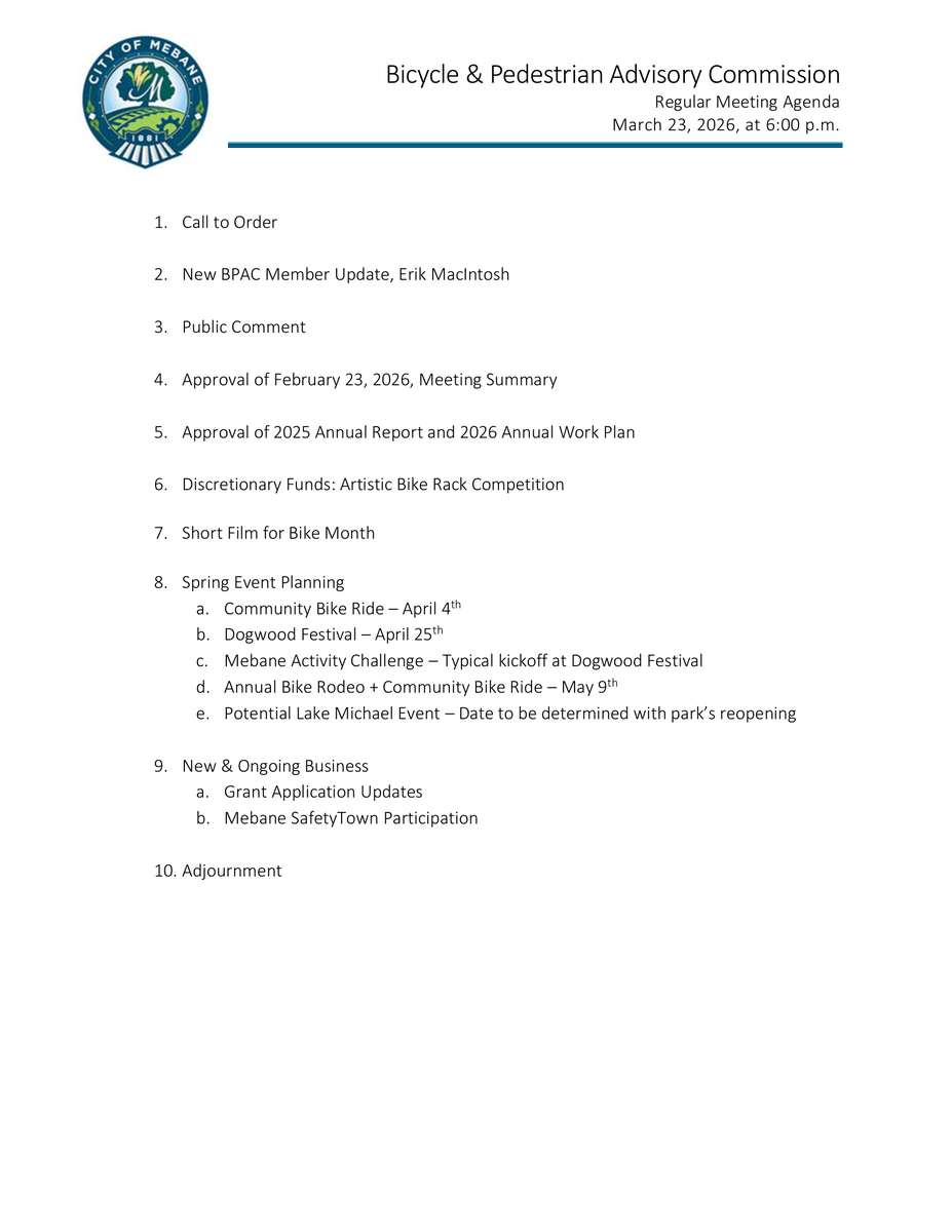 City of Mebane tweet media