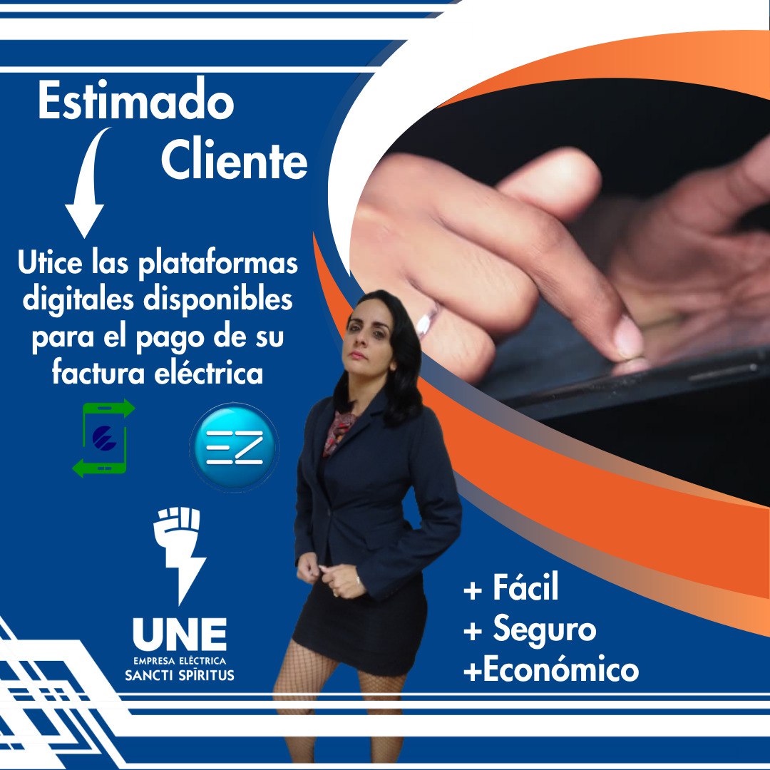 🌟Sabemos que ya conocen nuestras plataformas digitales para el pago de la factura eléctrica y hoy queremos invitarlos a que se animen a usarlas. Le recordamos que la vía digital tiene beneficios que realmente transforman tu día:🌟
#SanctiSpíritusEnMarcha