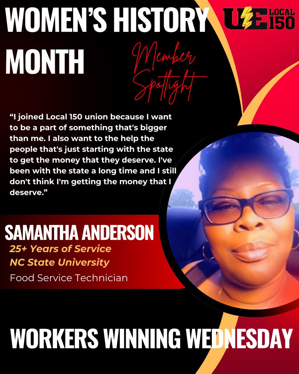 UE150, NC Public Service Workers Union tweet media