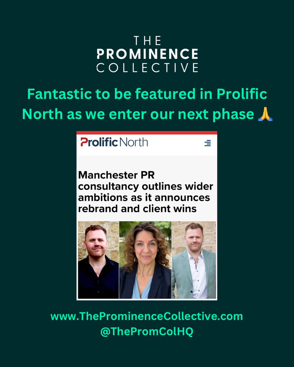 The Prominence Collective tweet media