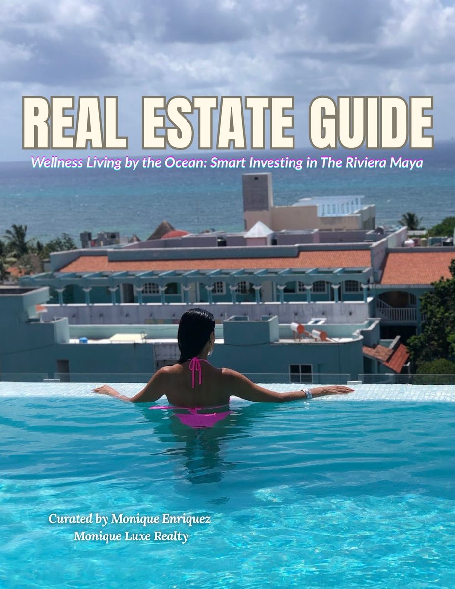 MoniqueLuxeRE's tweet photo. Dreaming of Paradise? My March Real Estate Guide reveals a presale gem by Mamita’s Beach - where Wellness meets ROI.  Don’t miss it! https://t.co/JnrpZk6mEB #realestateinvesting #wellnessliving #rivieramaya #PropertyInvestment https://t.co/nwQ3i36EBt